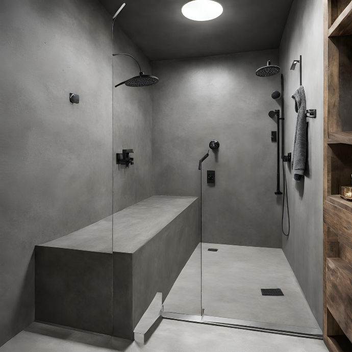 Micro-Concrete Surface TSW | Bathroom Kit 