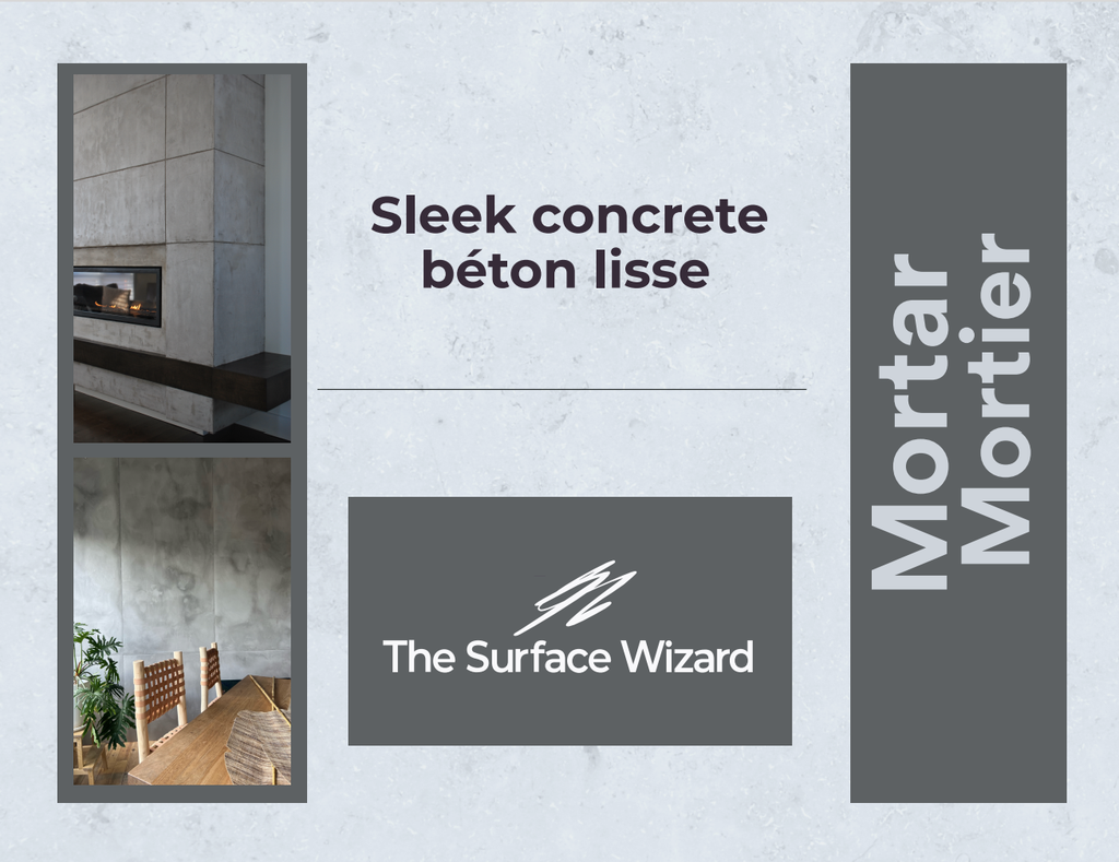 Mortier de finition - Béton Lisse TSW